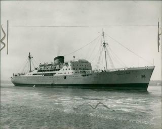 Ship: Presidente Peron - Vintage Photo