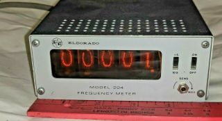 Dec Asset Eldorado 224 Nixie Tubes Frequency Counter Or Vintage Clock Parts
