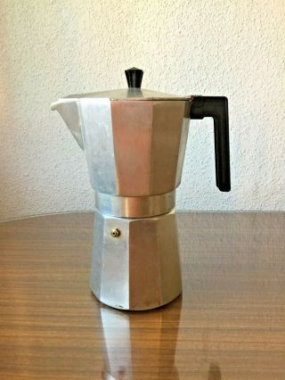 Big Valira 12 Cup Aluminium Moka Coffee Pot Drip Vintage Stovetop Camping,  Spain