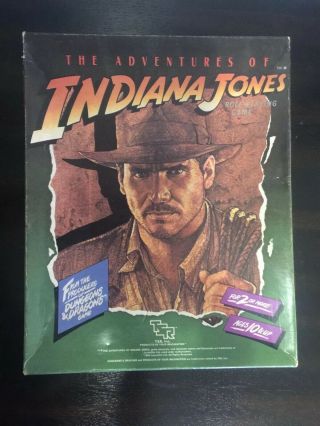 Vintage Tsr The Adventures Of Indiana Jones Role Playing Game 1984 (m)