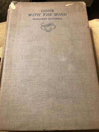 Gone With The Wind By Margaret Mitchell July 1936 5th Printing Of 1st Edition