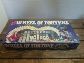Vintage Wheel Of Fortune Board Game Complete 1985 Pressman Vanna White