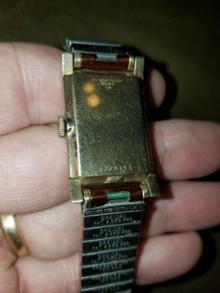 Vintage Bulova 10K Gold Filled 21 Jewel USA Mens Watch 3