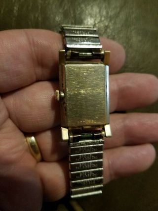 Vintage Bulova 10K Gold Filled 21 Jewel USA Mens Watch 5