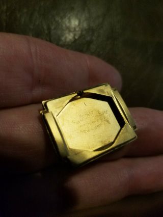 Vintage Bulova 10K Gold Filled 21 Jewel USA Mens Watch 6