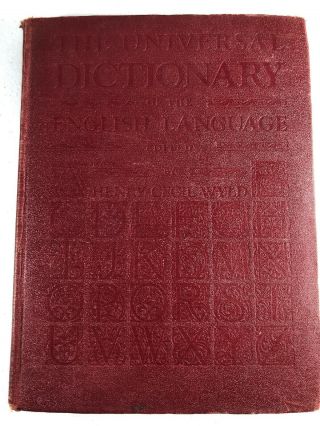 The Universal Dictionary Of The English Language By Henry Cecil Wyld 1939 Hc