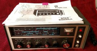 Vintage Knight Star Roamer Short Wave Radio Allied Receiver Partially