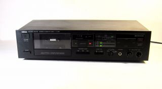 Yamaha K - 420 Natural Sound Stereo Cassette Deck 120v 15w Made In Japan