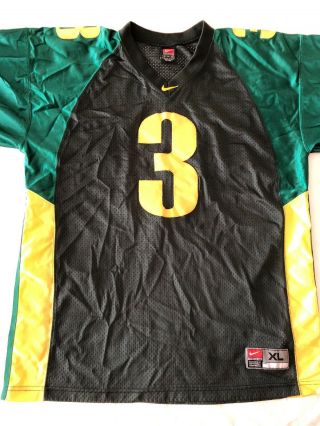 Vintage Oregon Ducks Joey Harrington Nike Jersey 3 Green Yellow Xl
