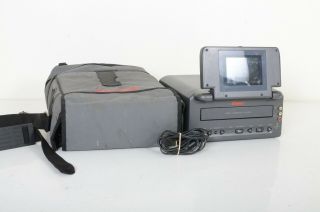 Vintage Audiovox Portable Vhs 4 " Active Matrix Lcd Monitor/vcp Combo Vbp1000