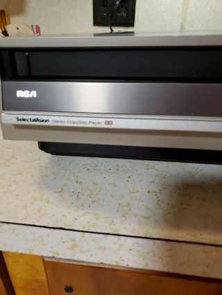 RCA SELECTAVISION VIDEO DISC PLAYER SJT 300 WITH REMOTE CONTROL VINTAGE 2