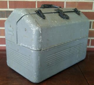 Vintage Aluminum Case Electrician Tool Box or Tackle Box Unbranded 2