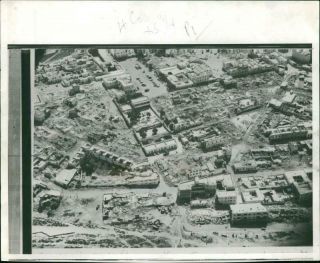 The Shattered Town View Of Agadir City In Morocco.  - Vintage Photo