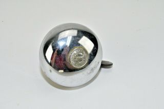 Vintage Miller 1950`s Chrome 2 " Bicycle Bell