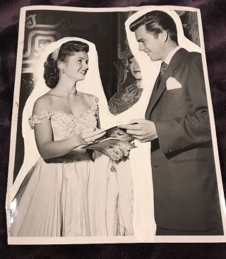 Debbie Reynolds Vintage 1950’s Movie Studio Press Proof Photo