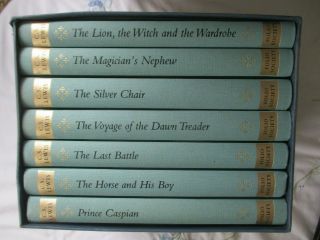 The Chronicles Of Narnia By C S Lewis Folio Society 7 Book Box Set
