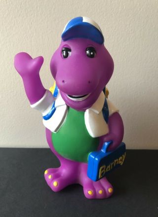 Vintage Barney The Dinosaur Collectible Bank