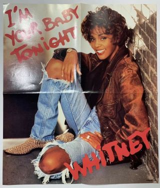 Vtg Old 1991 Whitney Houston I 
