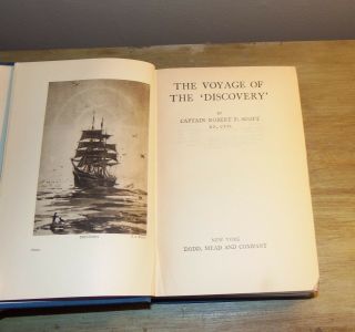 The Voyage of the Discovery.  Robert F.  Scott.  1929. 2