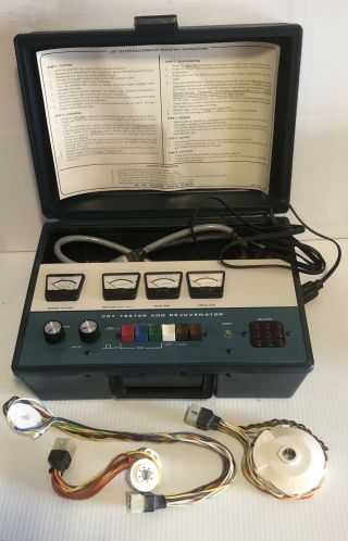 Vintage Heathkit Crt Tester And Rejuvenator,  Model It - 5230