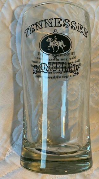 Set Of 8 Jack Daniels Tennessee Squire Tall Glasses Vintage 5.  5 