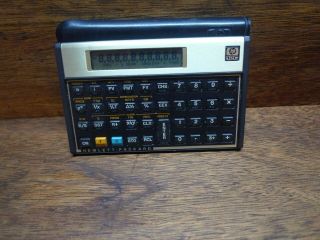 Hp - 12c Rare Programmable Vintage Calculator Perfectly