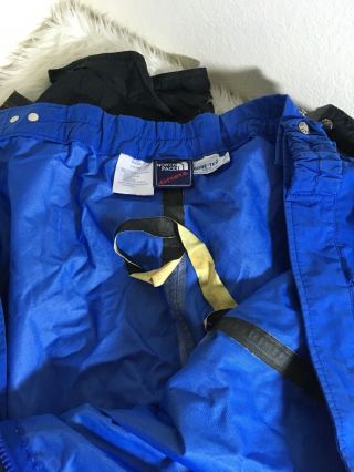 Vintage 90 ' s Mens THE NORTH FACE Extreme GORE TEX Snow Pants FullZip SIZE LARGE 5