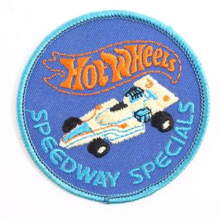 Speedway Specials Vintage 1970s Hotwheels Collectors Patch 3 "