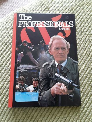 The Professionals Annual 1978 Unclipped Vgc