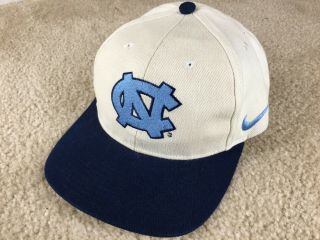 Vintage North Carolina Tar Heels Hat Nike Snapback Cap Unc University Jersey