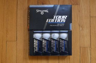 One Dozen Vintage Spalding Tour Edition Golf Balls