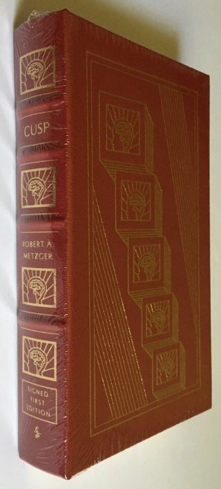 Signed 1st Cusp By Robert Metzger Easton Press In Shrink Wrap