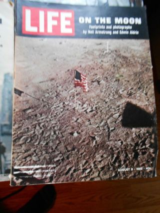 4 Four Vintage LIFE magazines Special Edition To The Moon And Back 1969 Marlboro 4