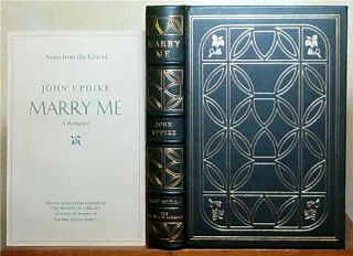 Marry Me By John Updike Franklin Library,  Limited First Edition