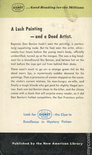 The Bandaged Nude (Good) 807 Robert Finnegan 1950 Crime/Mystery 2