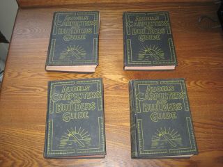 1951 Audels Carpenters And Builders Guide Volume 1 - 4