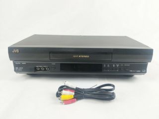 Jvc Hr - J692u 4 - Head Hi - Fi Vhs Vcr Video Cassette Player Recorder Fully