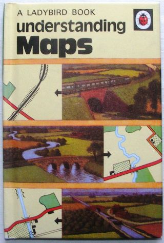 Vintage Ladybird Book - Understanding Maps - Series 671 - Facsimile - Very Good