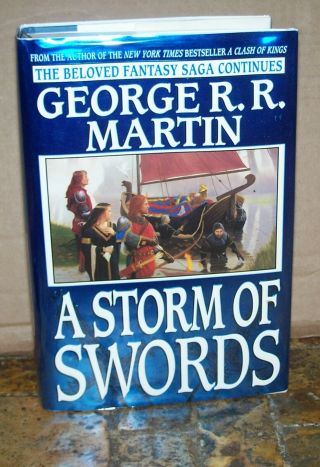 A Storm Of Swords 1st Ed 1st Hbdj George R.  R.  Martin