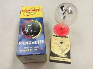 Vintage Radiometer (space Age Sphere)