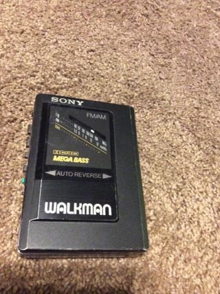 Vintage Sony Walkman Radio Cassette Player Wm - Af604/bf604 Parts