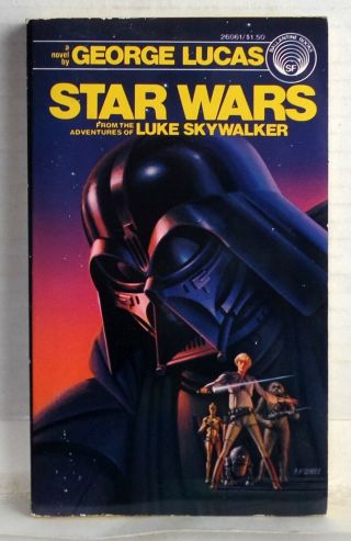 Star Wars Ballantine Books 1976 George Lucas First Edition Ralph Mcquarrie Art