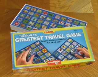 Vintage 1985 The World’s Greatest Travel Game - Complete &