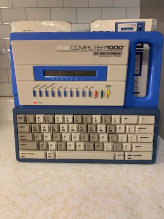Vintage Vtech Precomputer 1000 Toy Video Technology Computer Minimal Use