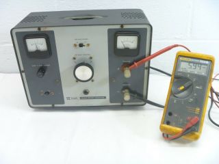 Vintage Adjustable Power Supply Knight Battery Eliminator Kg - 660