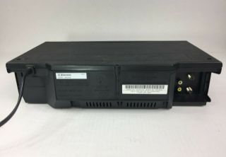 Emerson EWV401B 19 Micron 4 Head VHS VCR Player/Recorder - 4