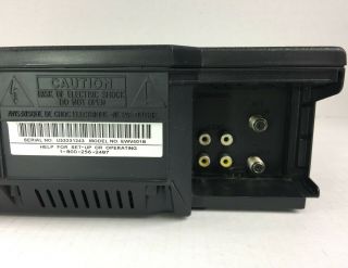 Emerson EWV401B 19 Micron 4 Head VHS VCR Player/Recorder - 5