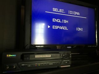 Emerson EWV401B 19 Micron 4 Head VHS VCR Player/Recorder - 7