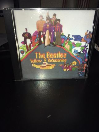 Vintage The Beatles Parlophone Yellow Submarine Single Cd Rock