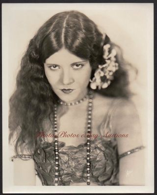 Olive Borden Silent Film Actress Yellow Fingers Vintage Orig Photo Dbw By Autrey